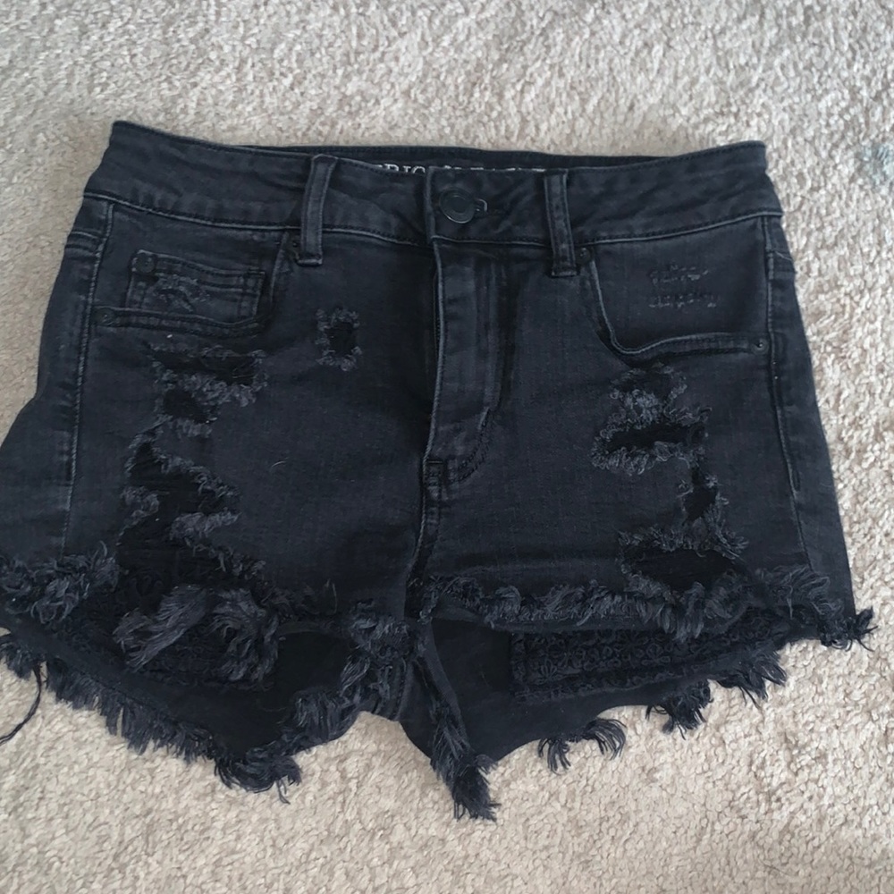 American Eagle Black shorts